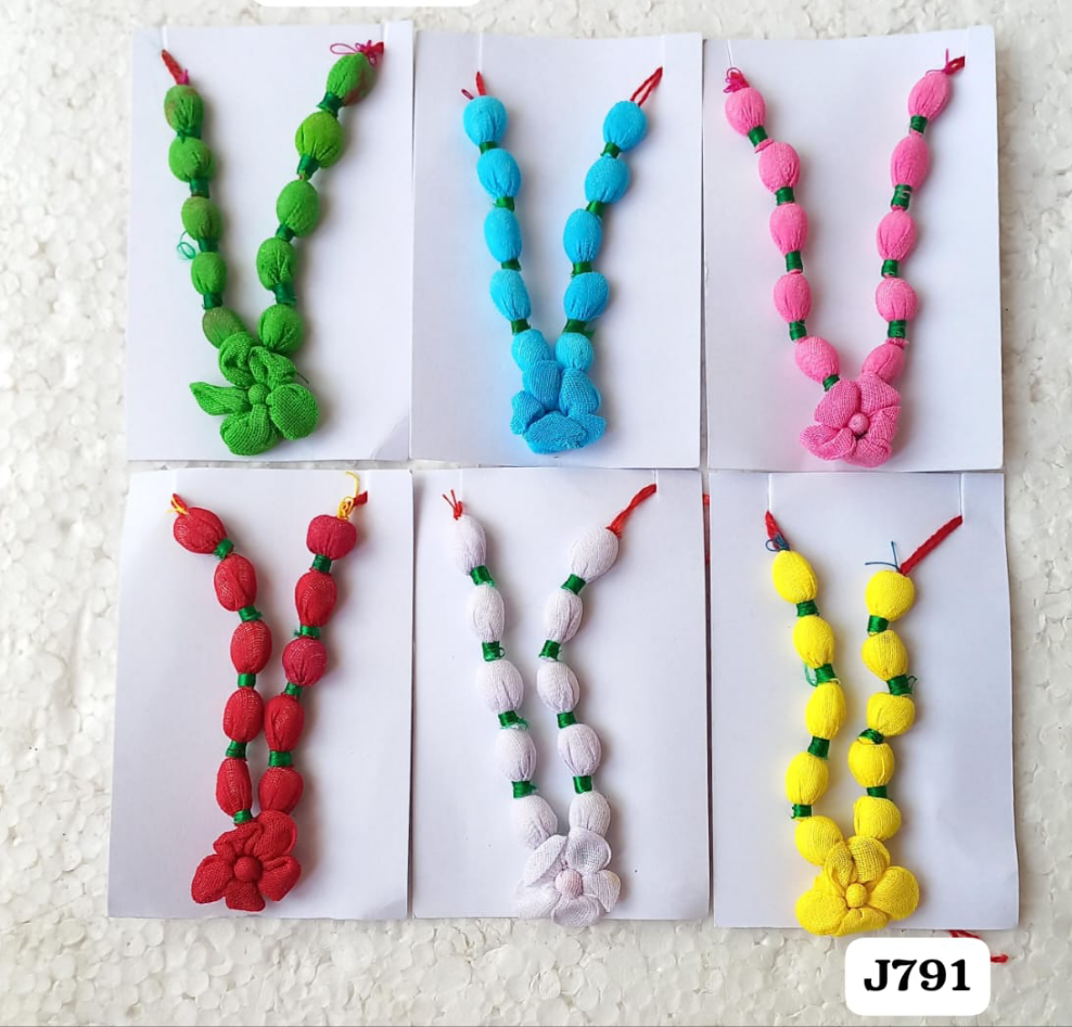Handmade cloth mala