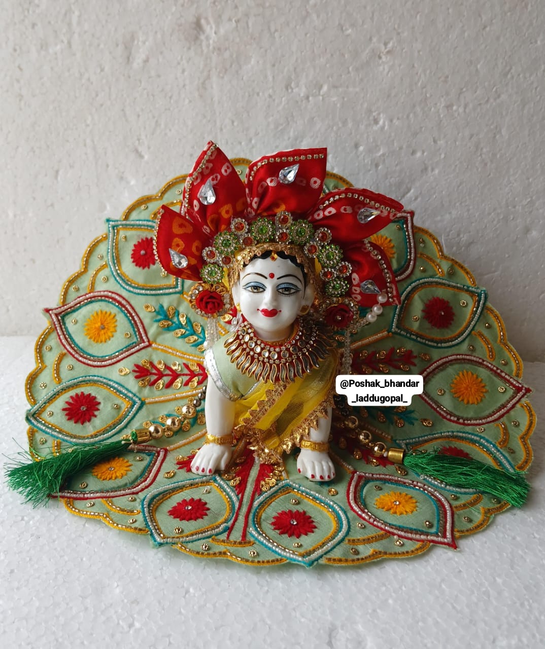 Heavy handwork dress with duppata