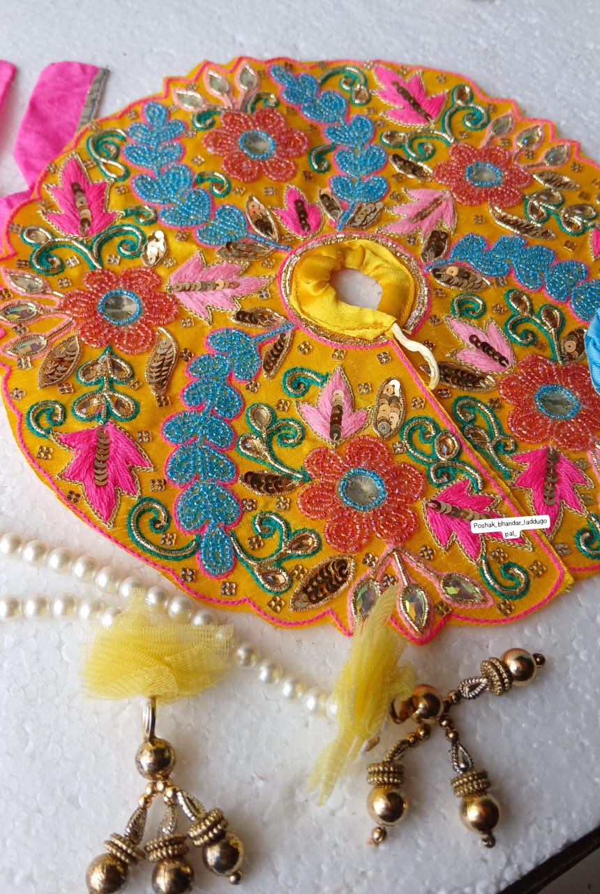 Heavy handwork dress with pagdi