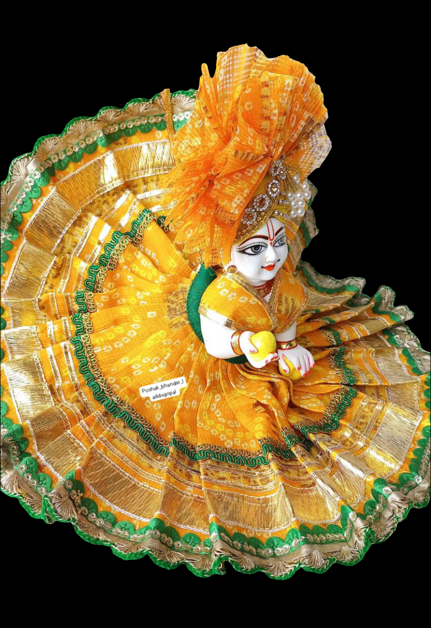 Heavy dress with pagdi