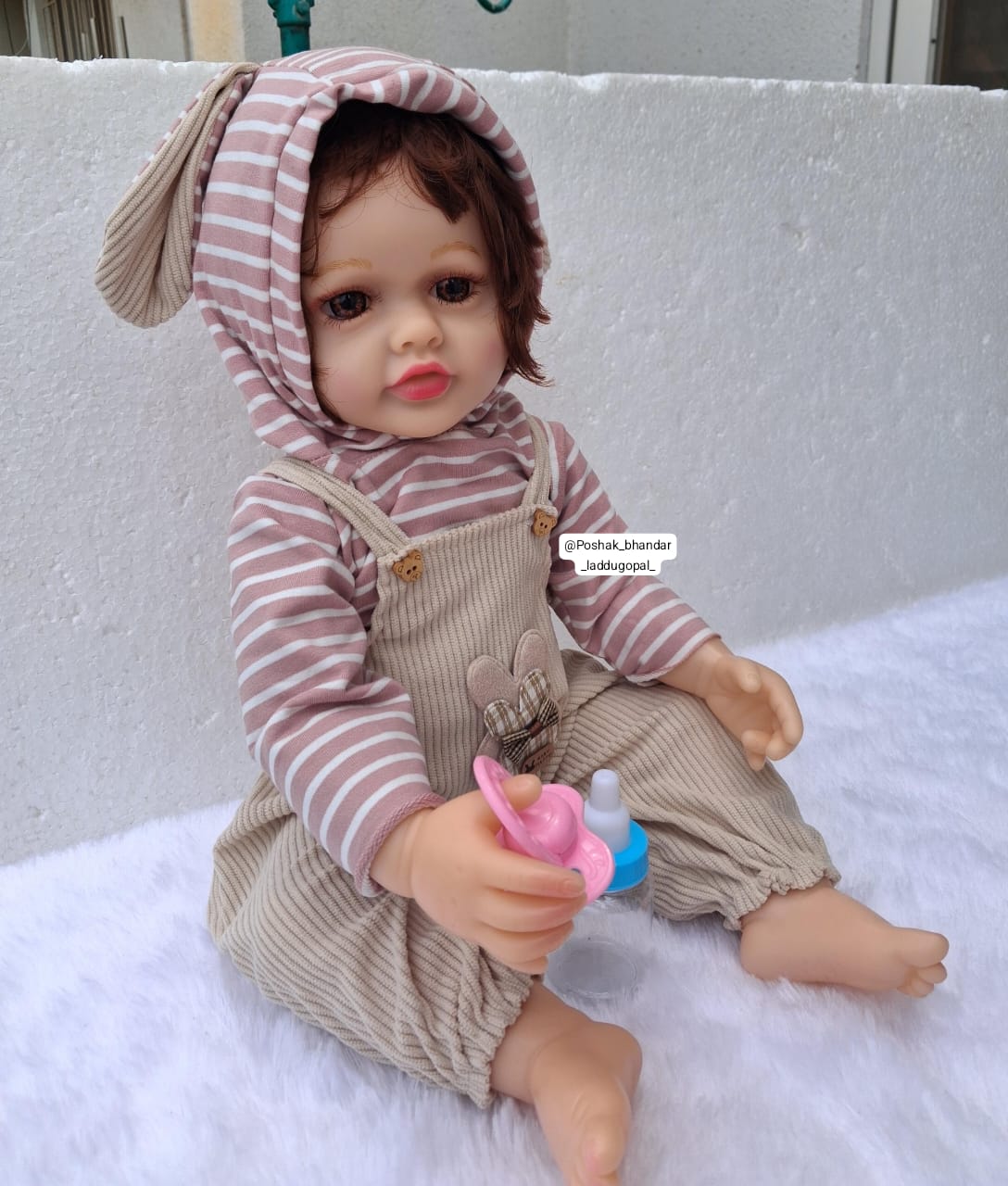 Realistic look baby doll
