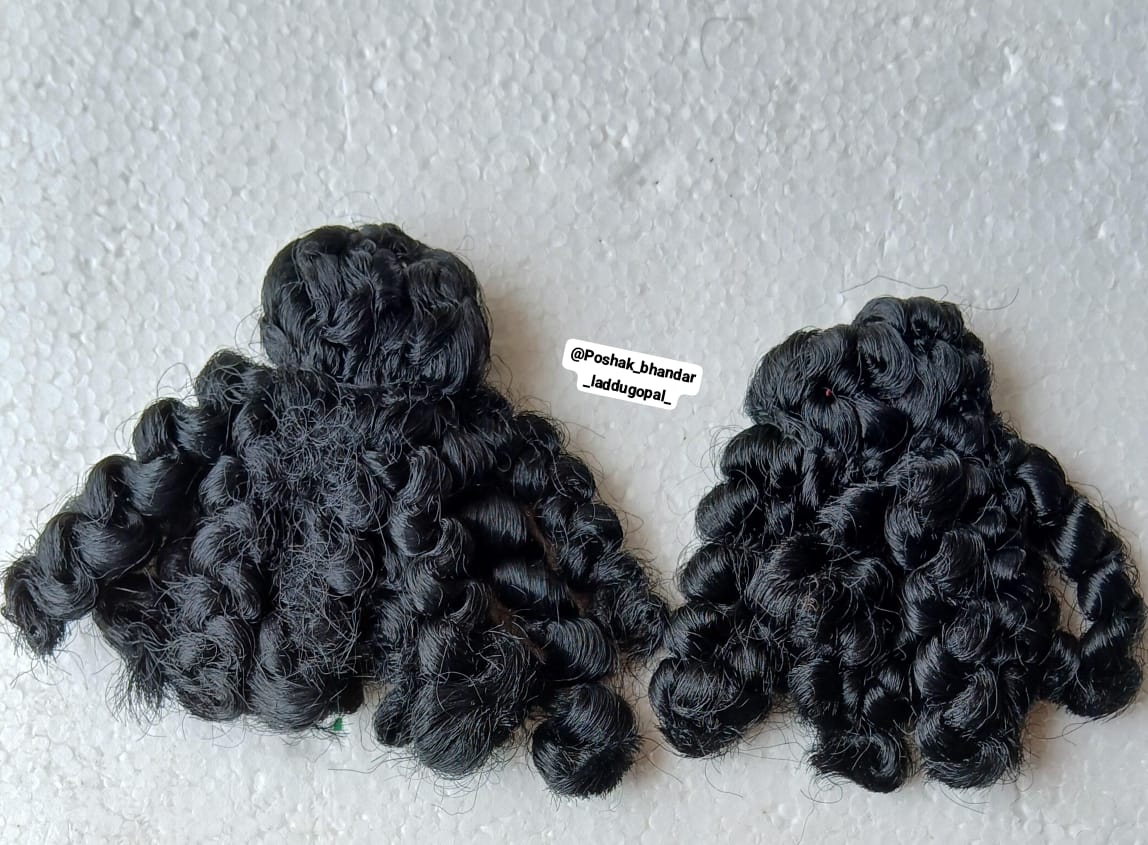 Thick curly hair