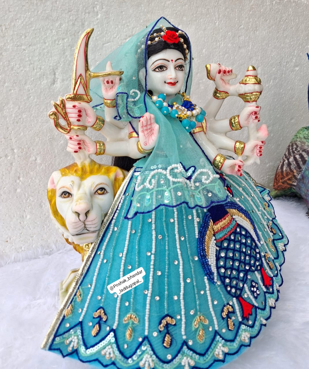 Matarani heavy handwork dress