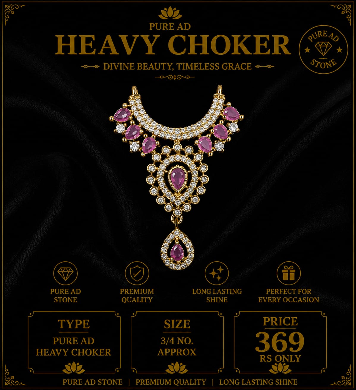 Pure ad heavy choker
