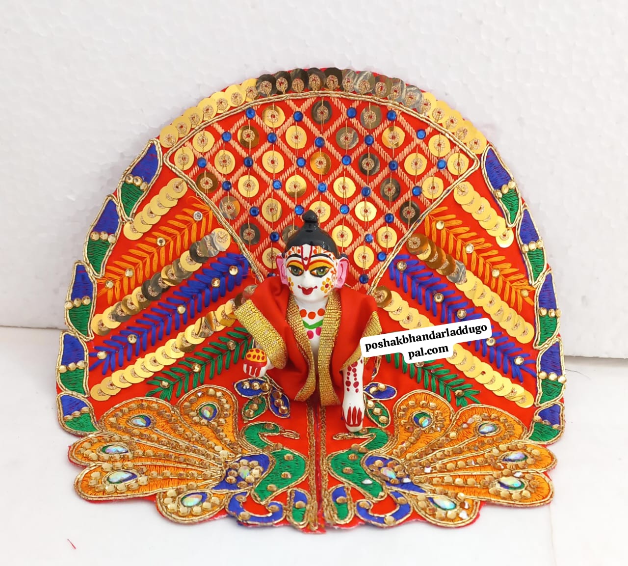 Peacock Embroidery dress ( 1/2/3/4 no. )