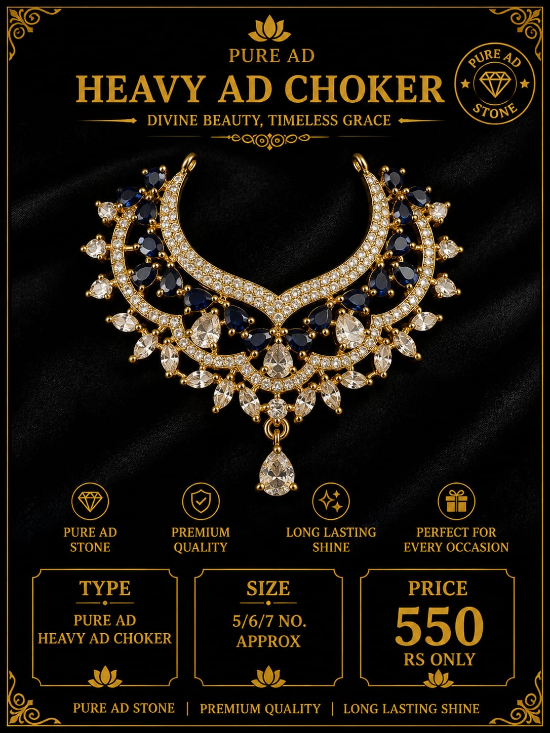 Pure ad heavy choker