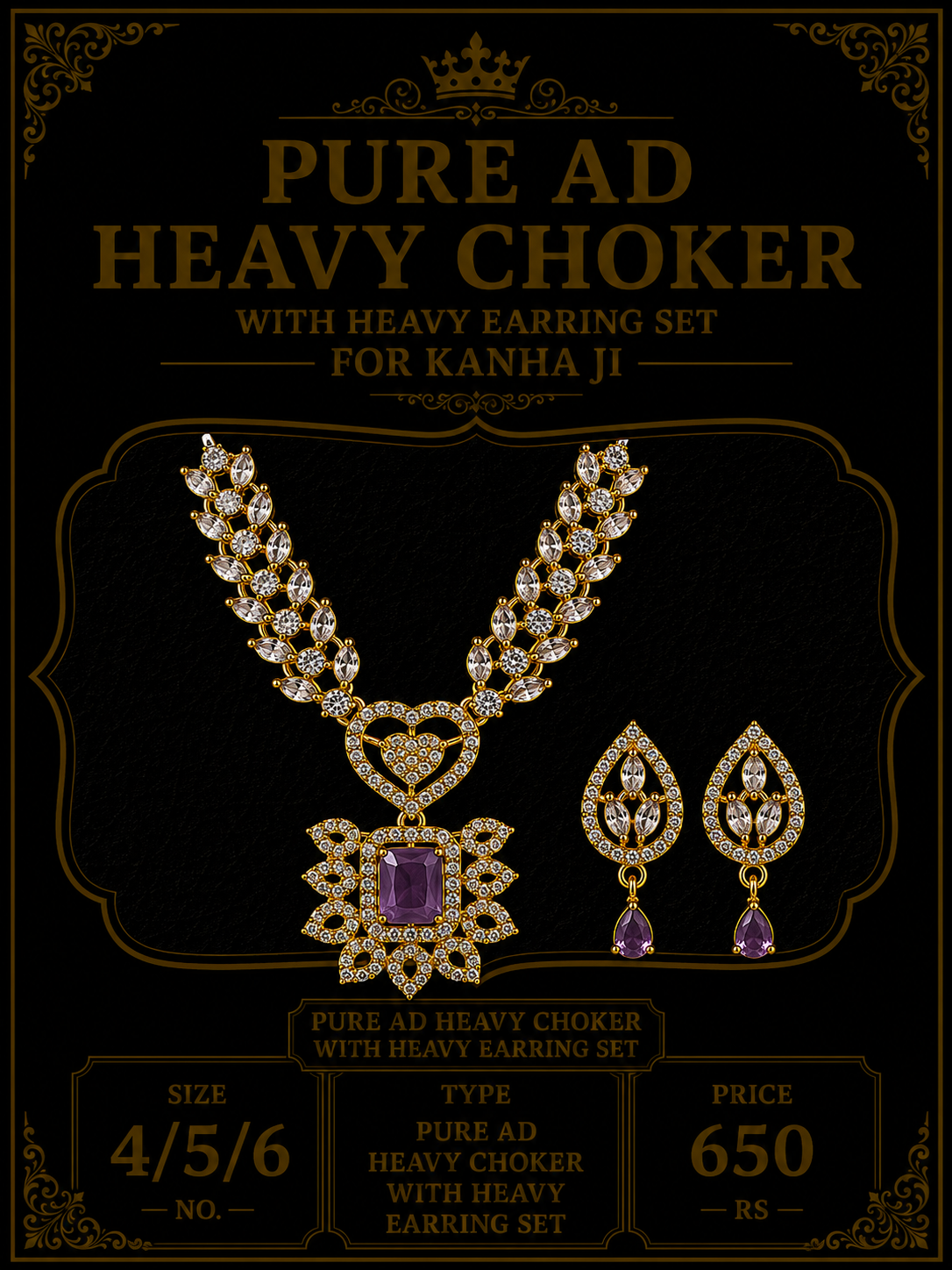 Pure ad heavy mala + heavy earing