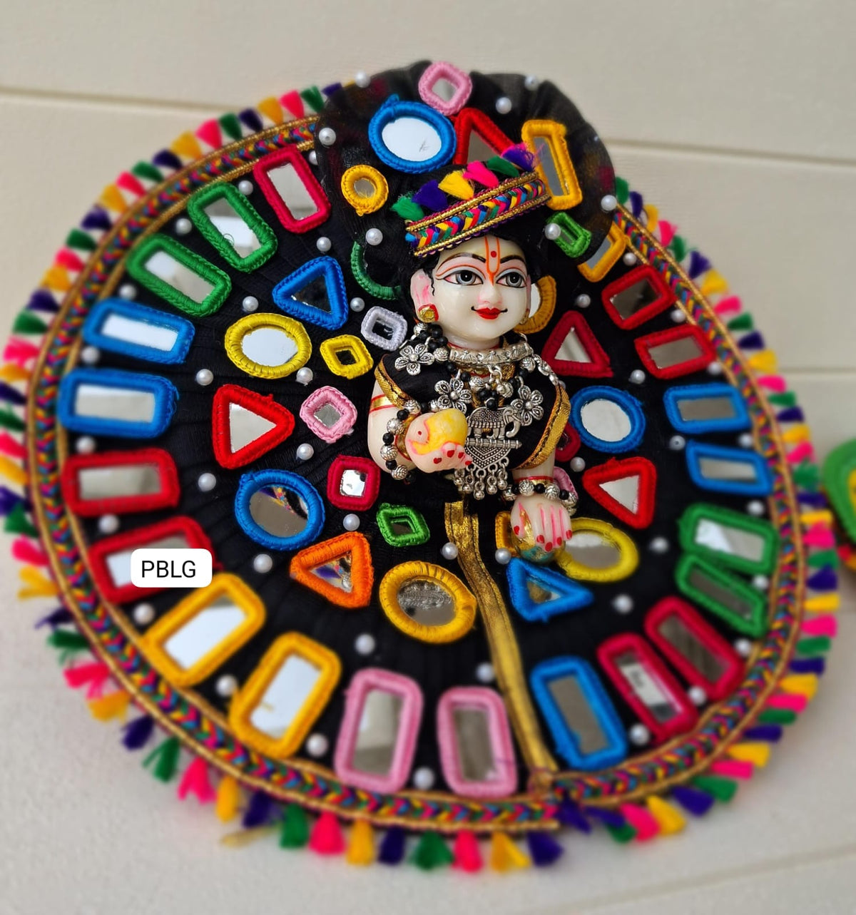 Real mirror Navratri poshak