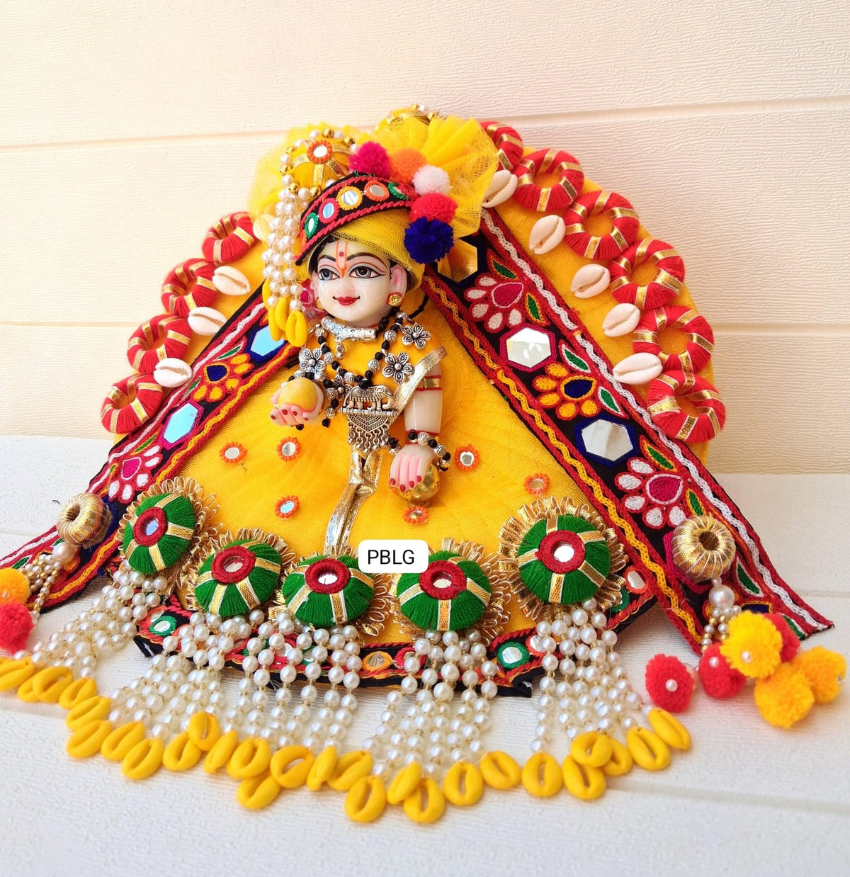 Dandiya raas dress with pagdi laddugopal