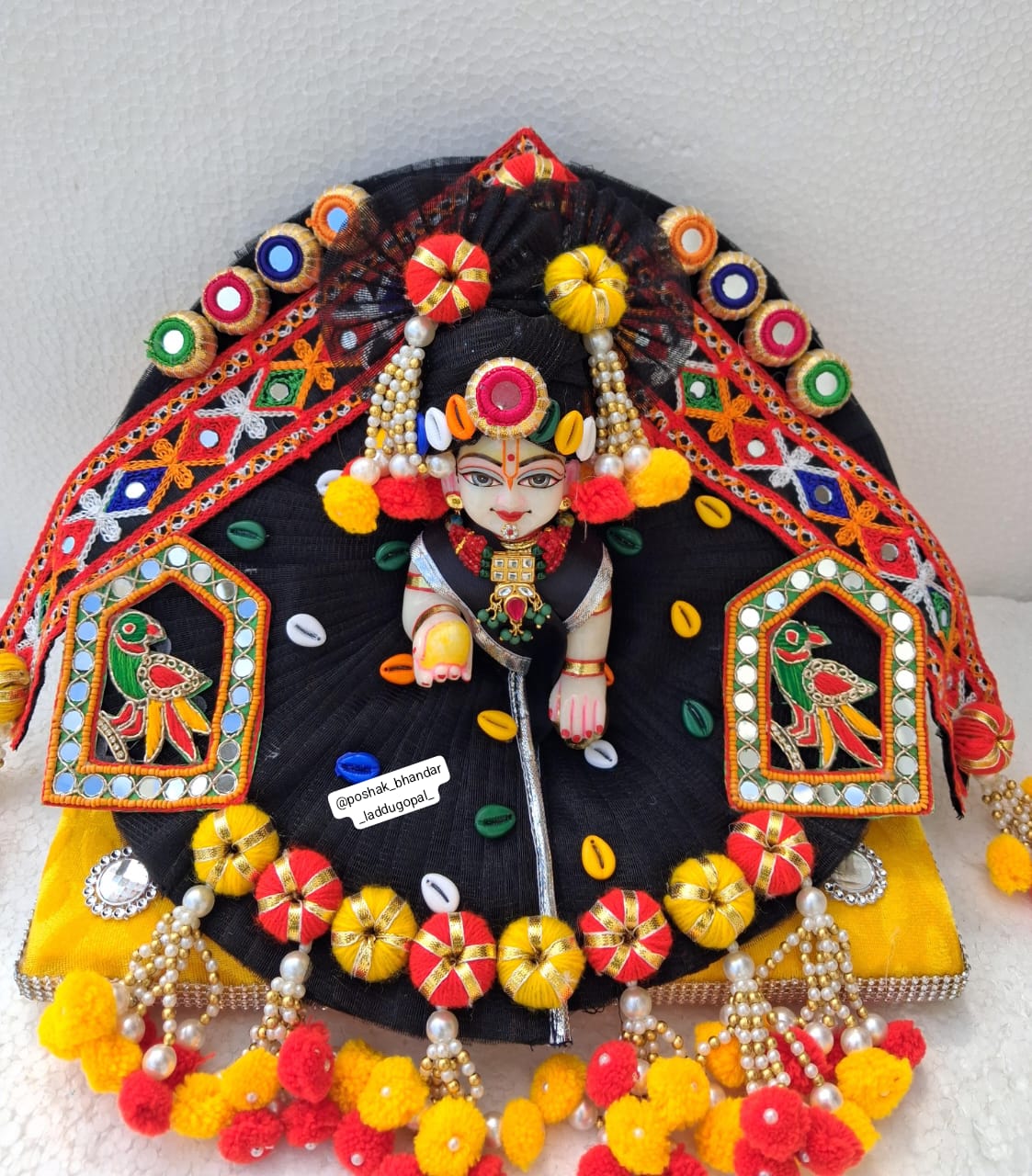 Garba dress with pagdi (6/7) no.