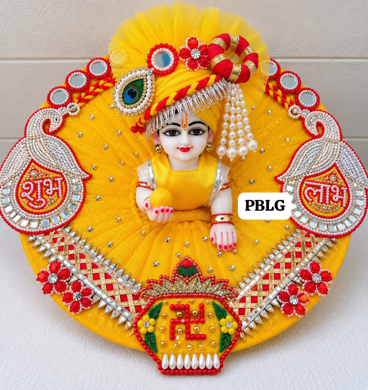 Shubh labh dress with pagdi 3/4/6/7 no.