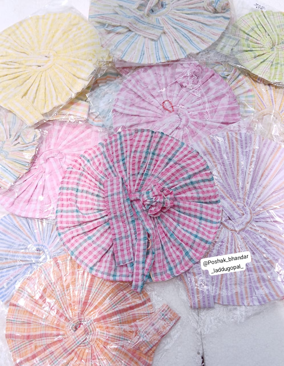 Premium cotton dress with cap and muffler
