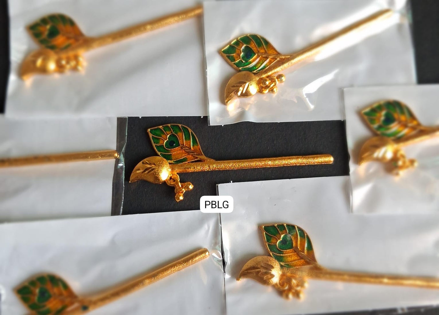Golden small bansuri