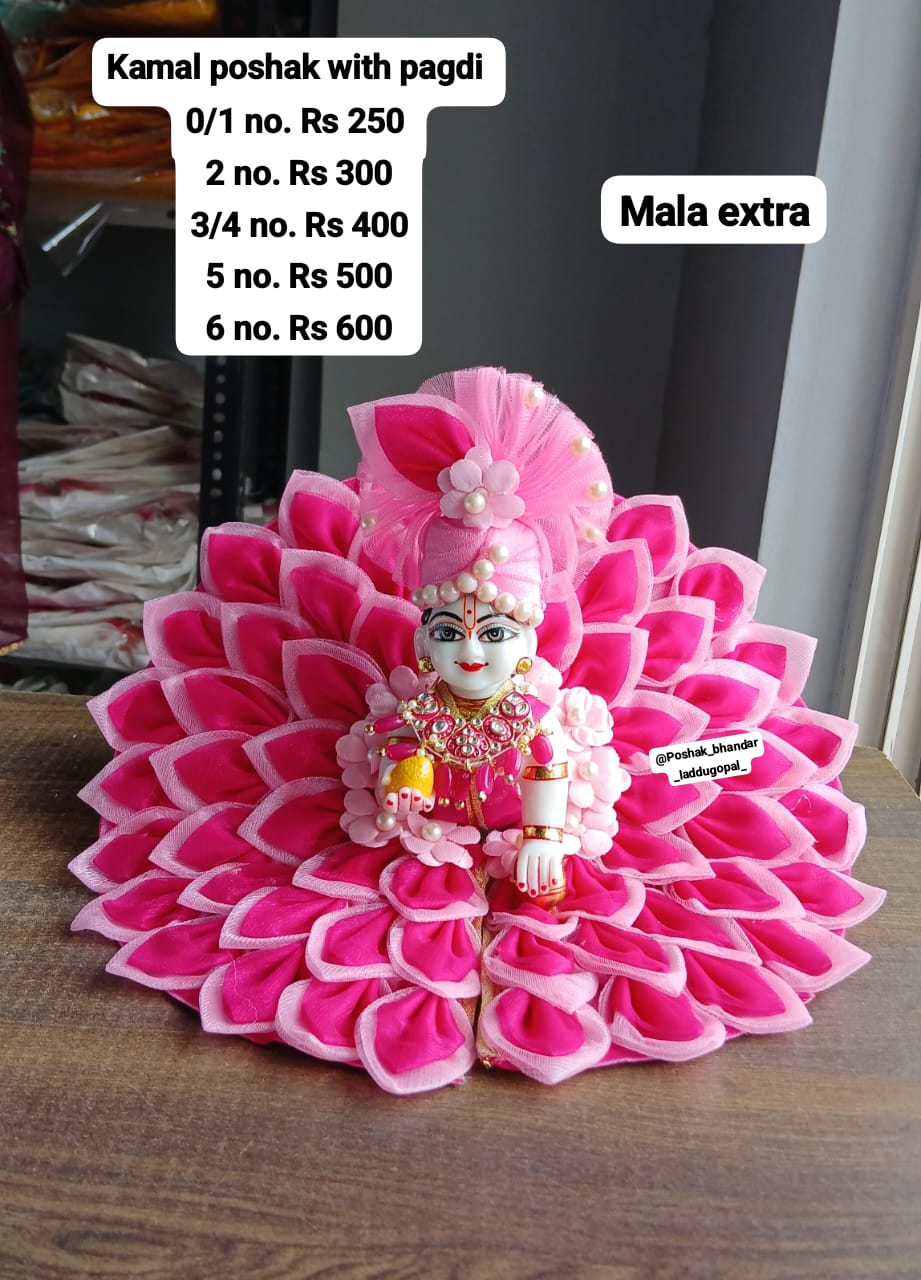 Kamal dress ( lotus dress ) with pagdi