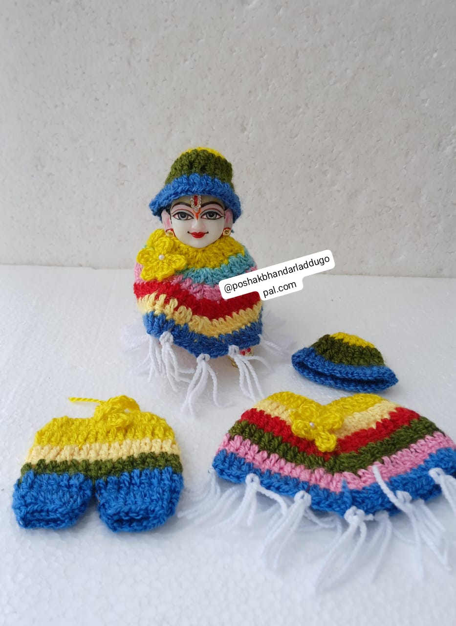 Multicoloured stylish set (4/5/6/7 )