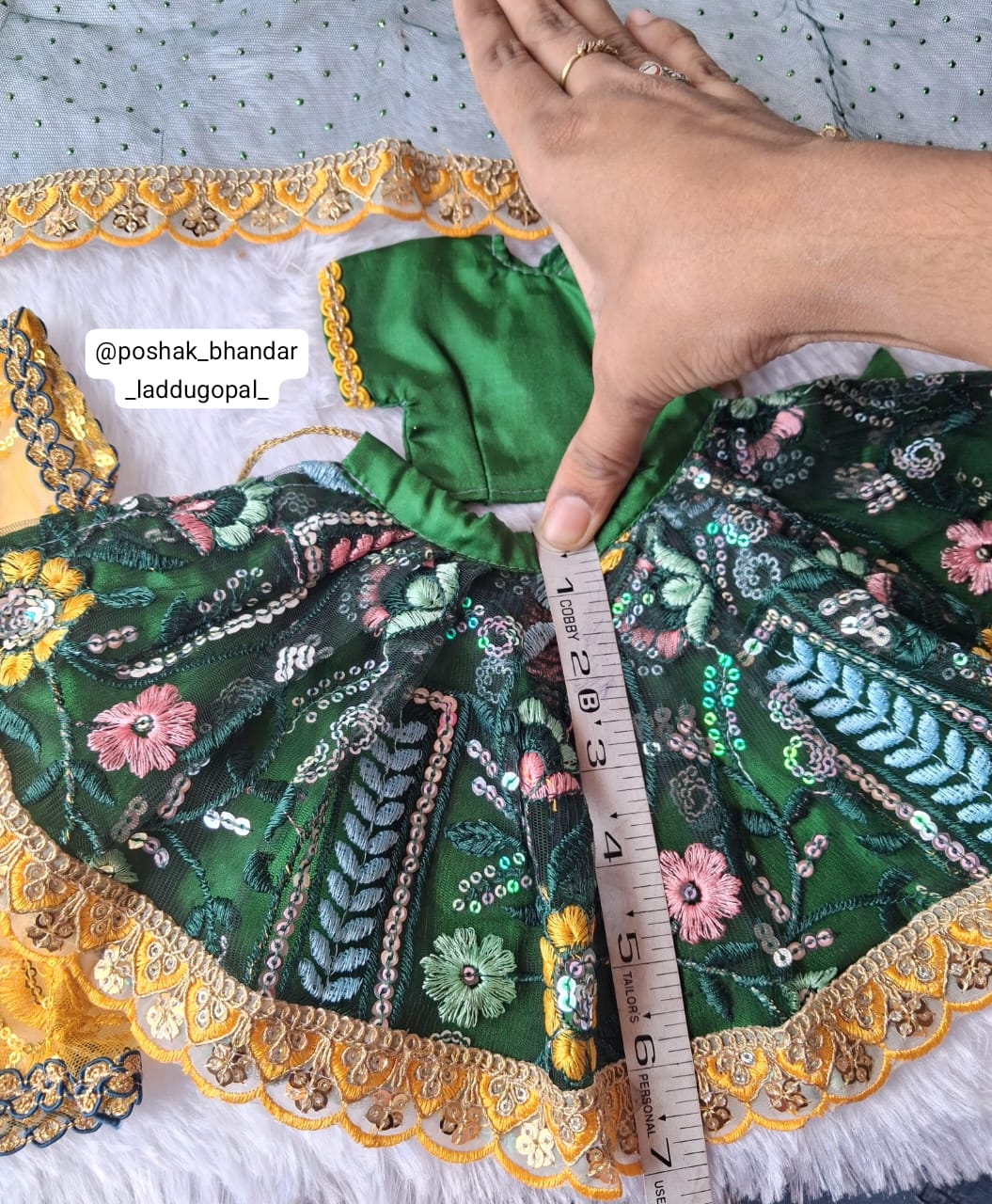 Fancy heavy look radhakrishna dress