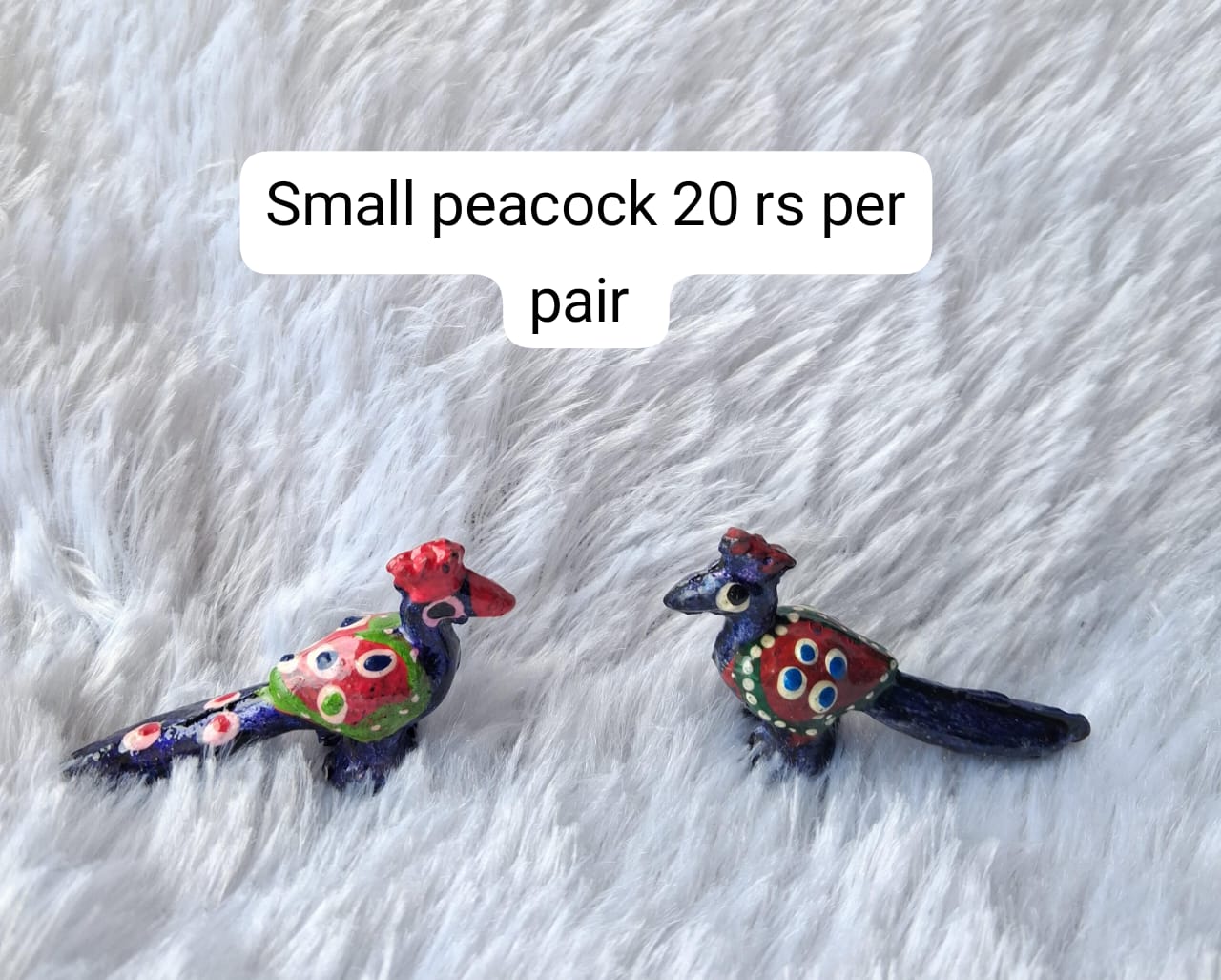 Small peacock