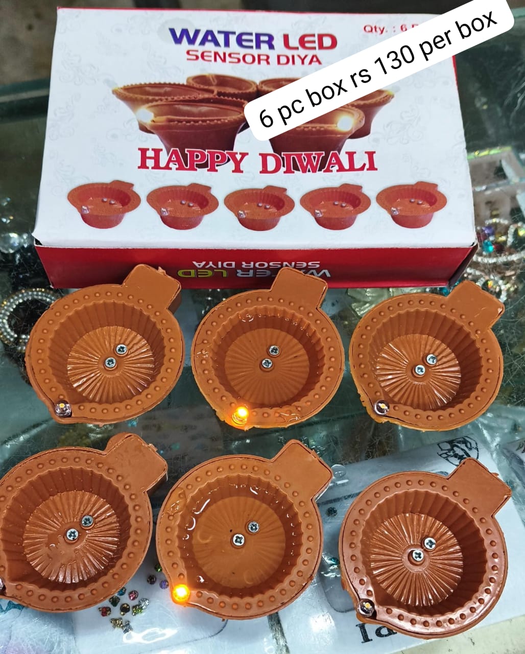 Water censor diya box