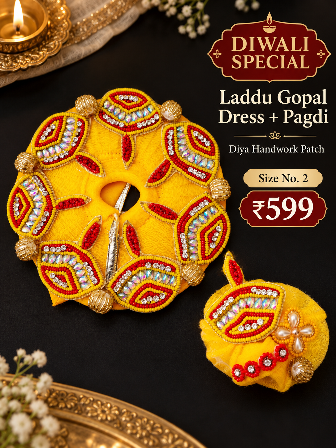 Diwali special ( 2 no. Size only )