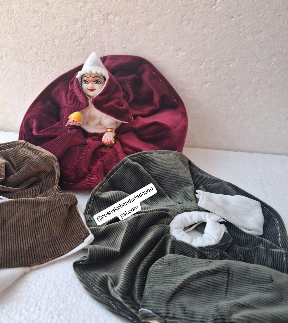 Frock + matching hoody shawl