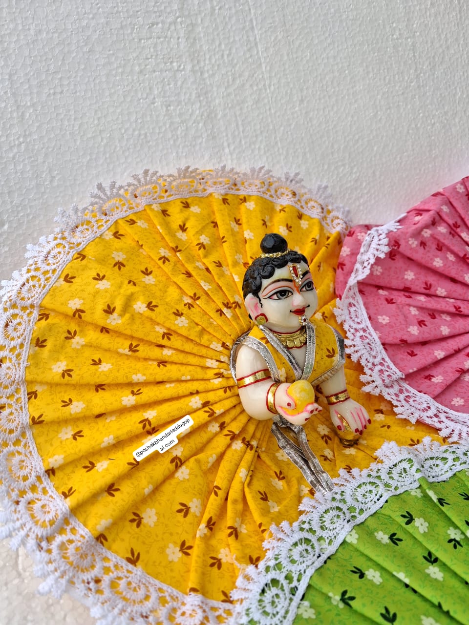 Cotton dress without bukram