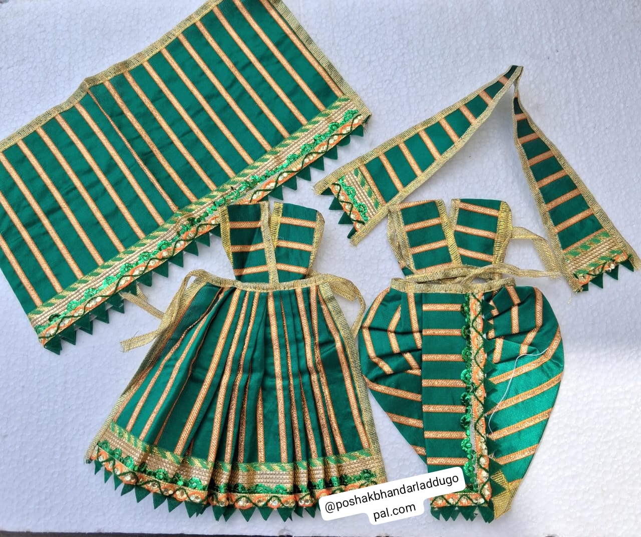 6 inch radhakrishna dress