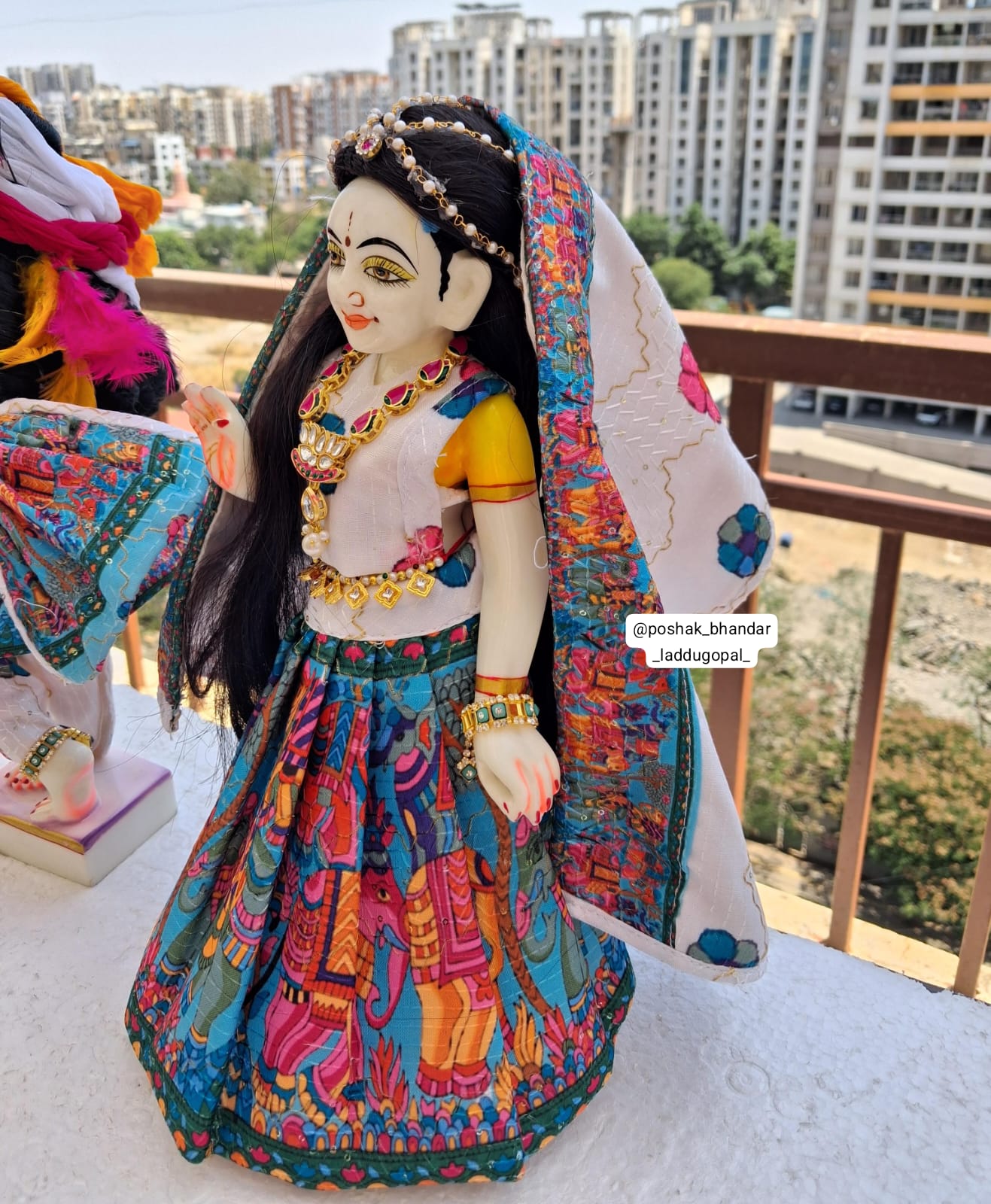 Fancy radhakrishna dress