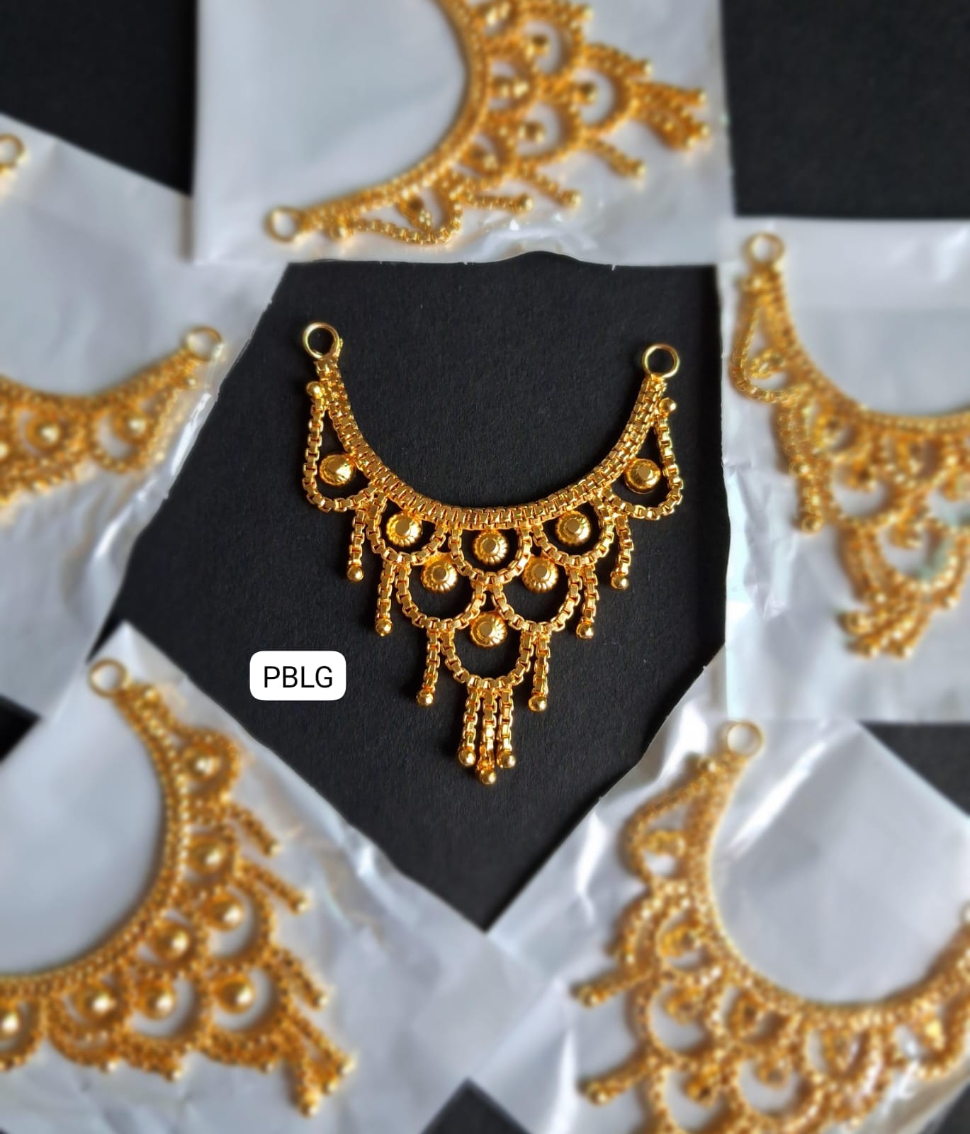 Golden heavy mala