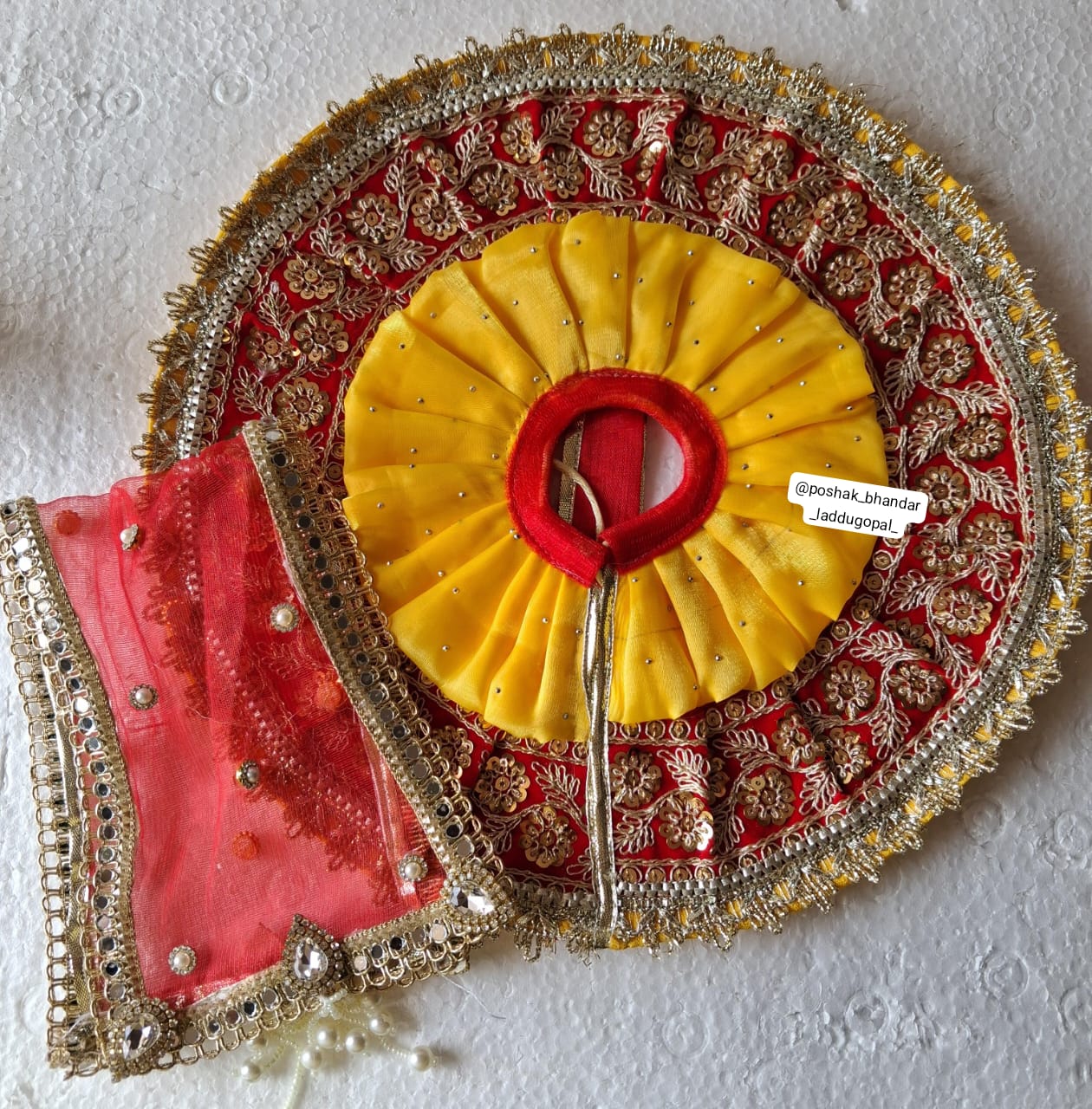 Radharani dress with duppata 5 no. Only