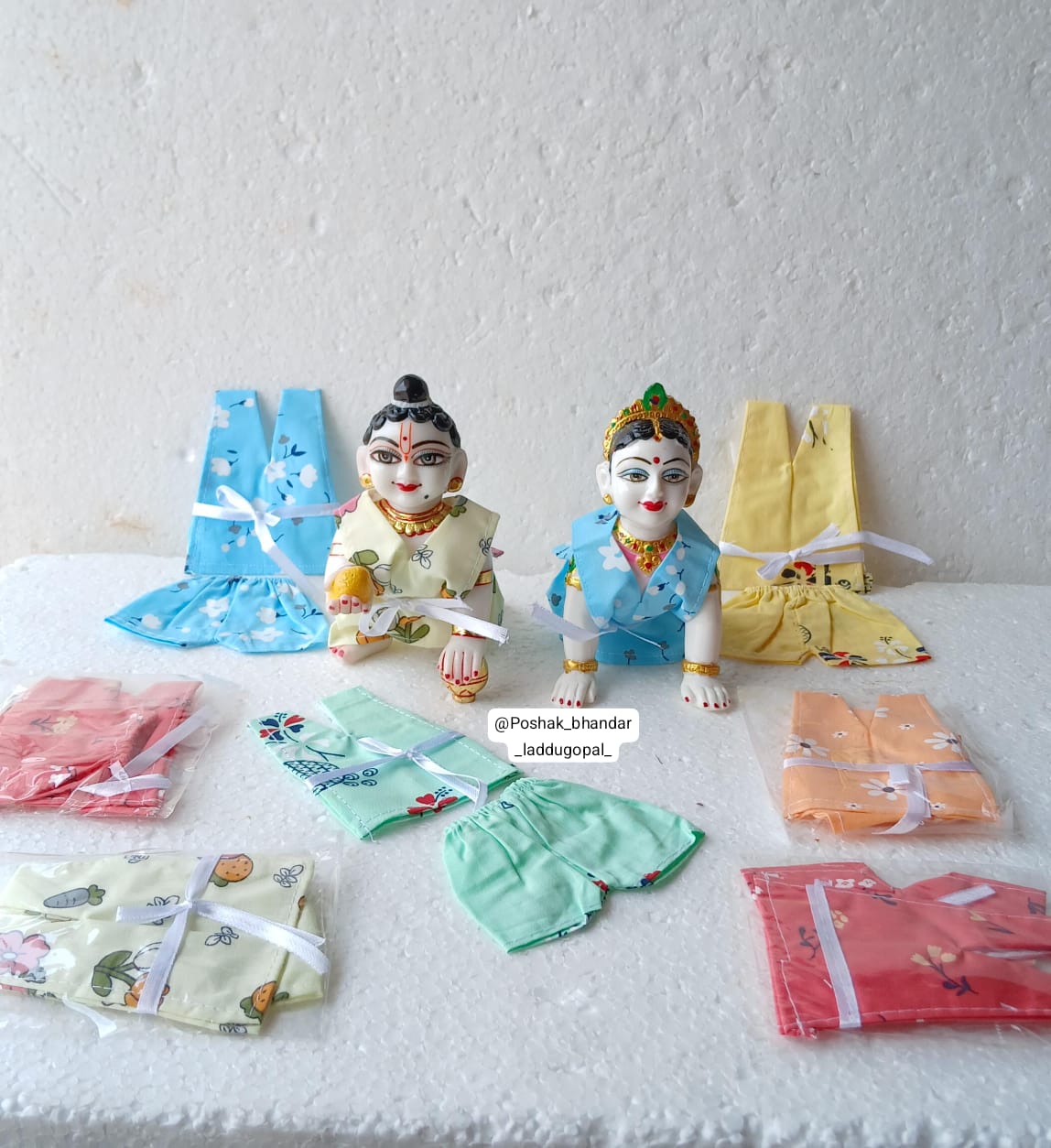 Pure cotton choli pant dress