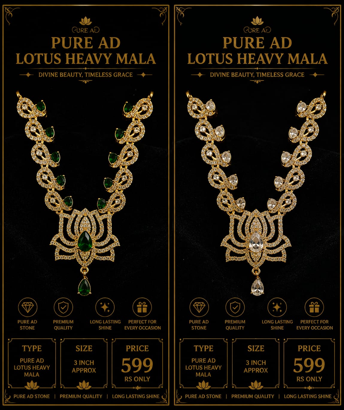 Pure ad heavy lotus mala