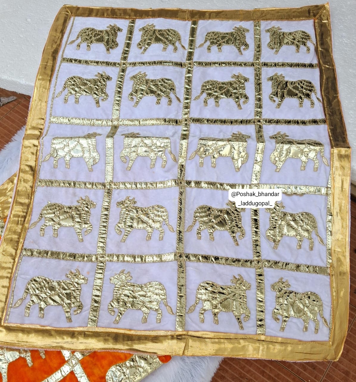 Cow print pichwai ( 6 colours )