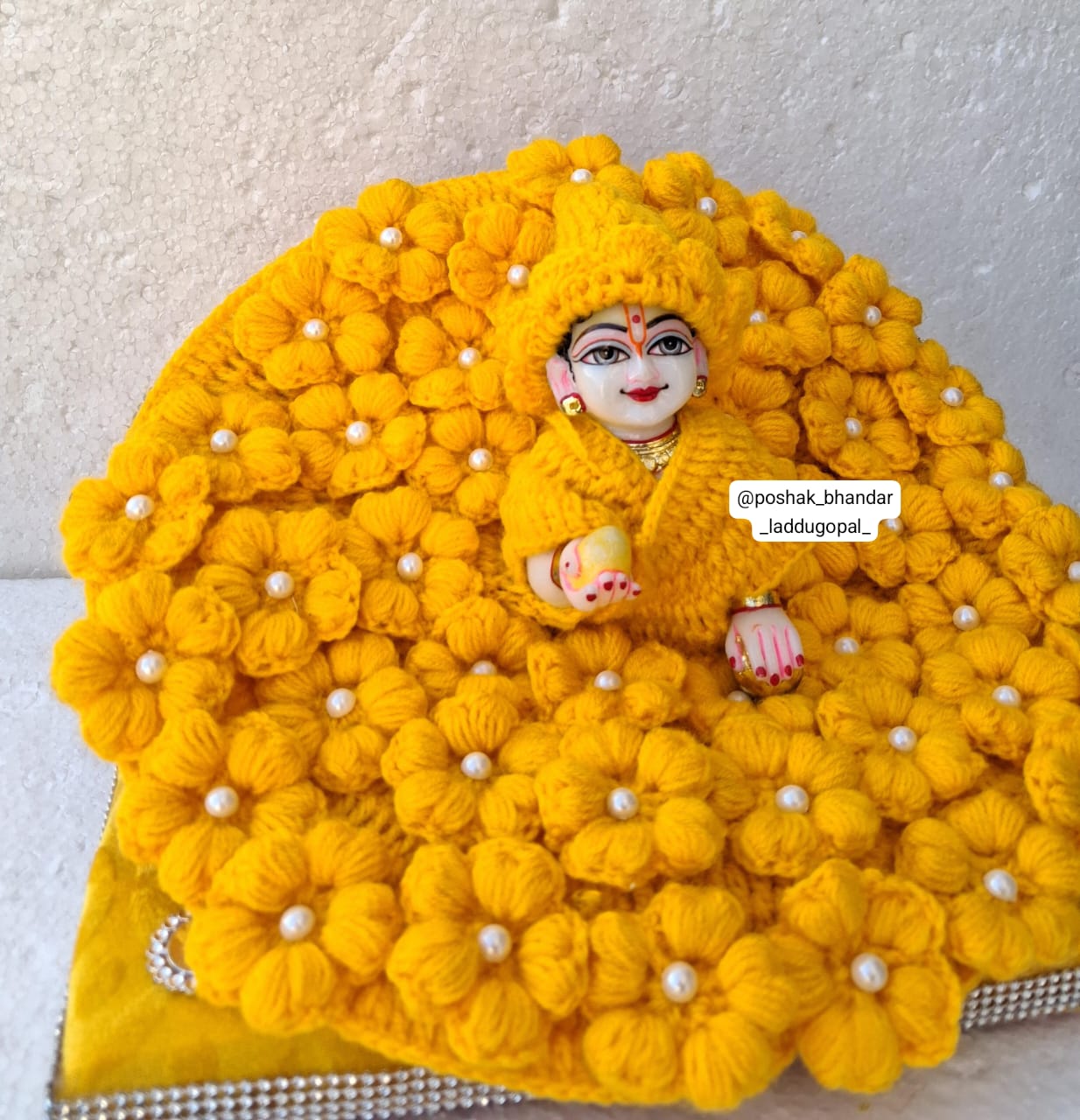 Flower dress with cap