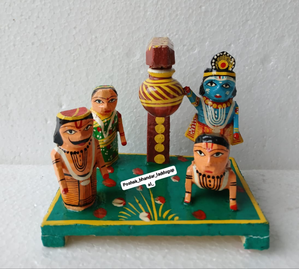 Krishna makhan chori leela