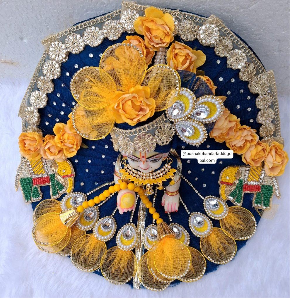 Unique colour heavy dress