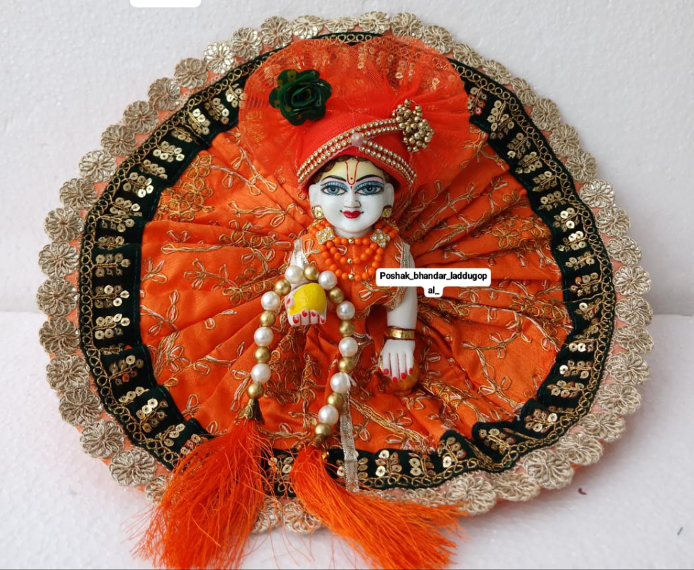 Heavy dress with pagdi