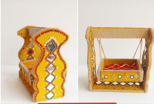 Mirror work palna/ jhula