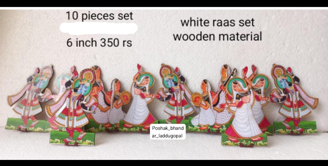 White raas set ( sharad Poornima special )