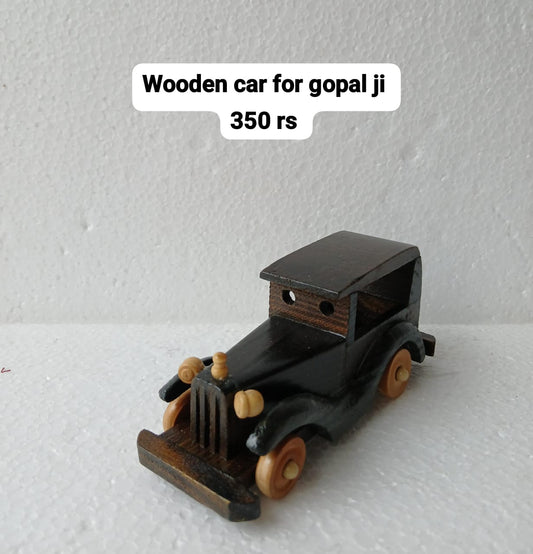 Wooden car