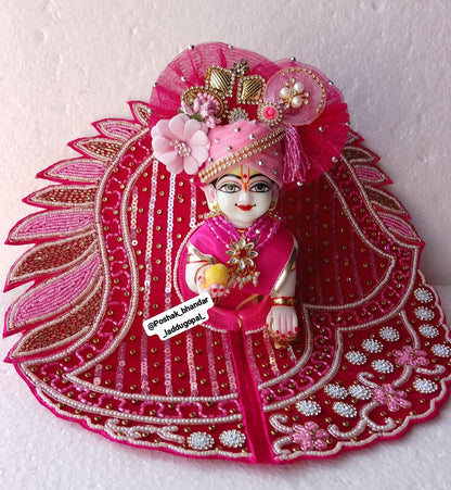 Handwork dress with heavy pagdi