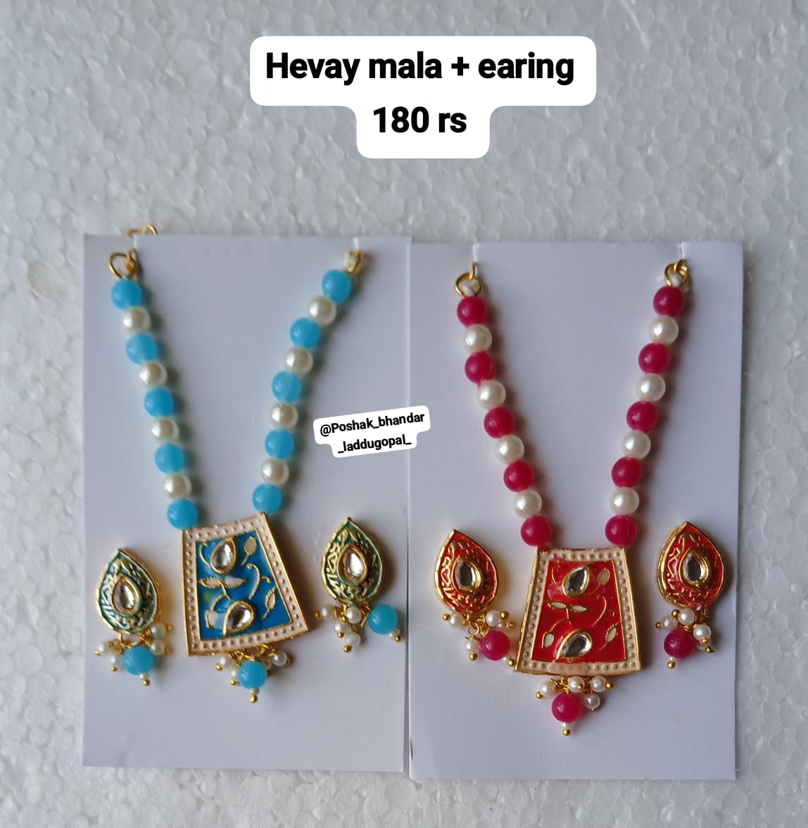 Heavy mala+earring