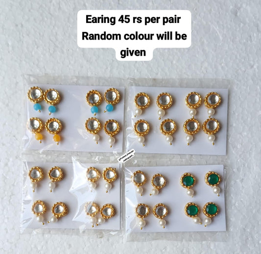 Kundan earrings