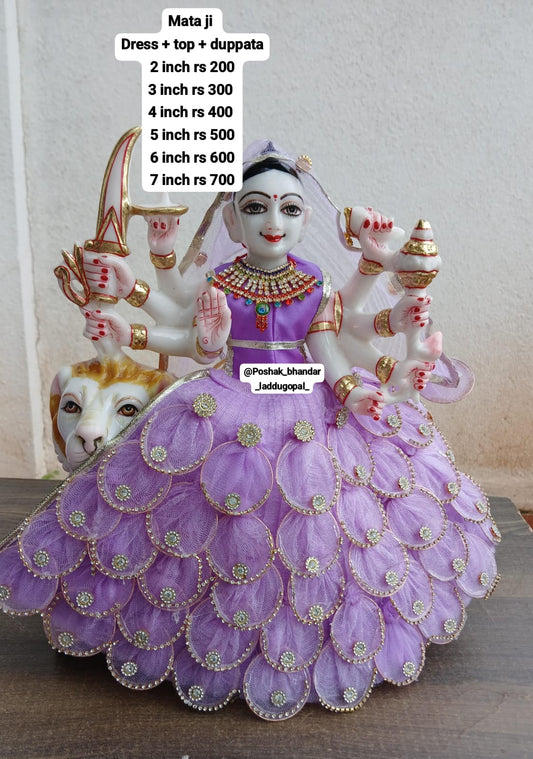 Mata rani lehnga with Choli and net duppata