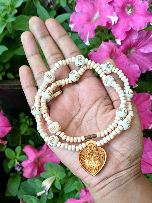 Tulsi Mala with radhakrishn locket