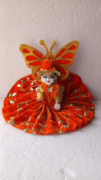 Butterfly velvet dress