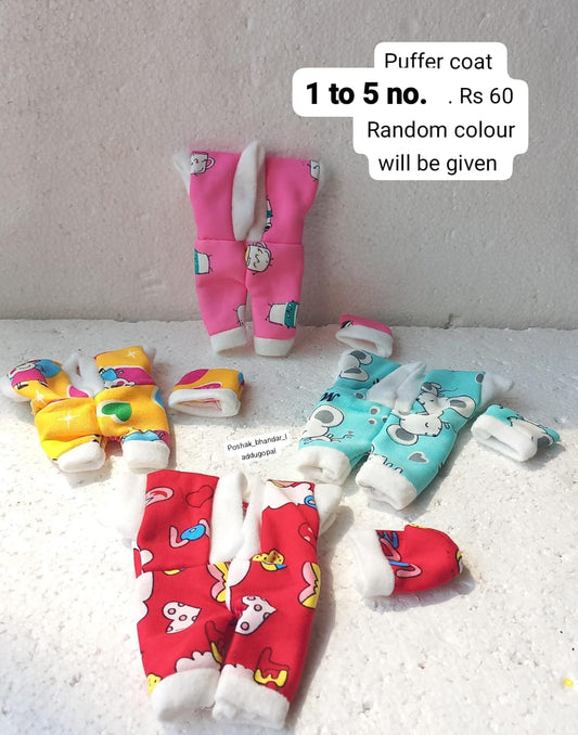 Romper Woolen dress with cap