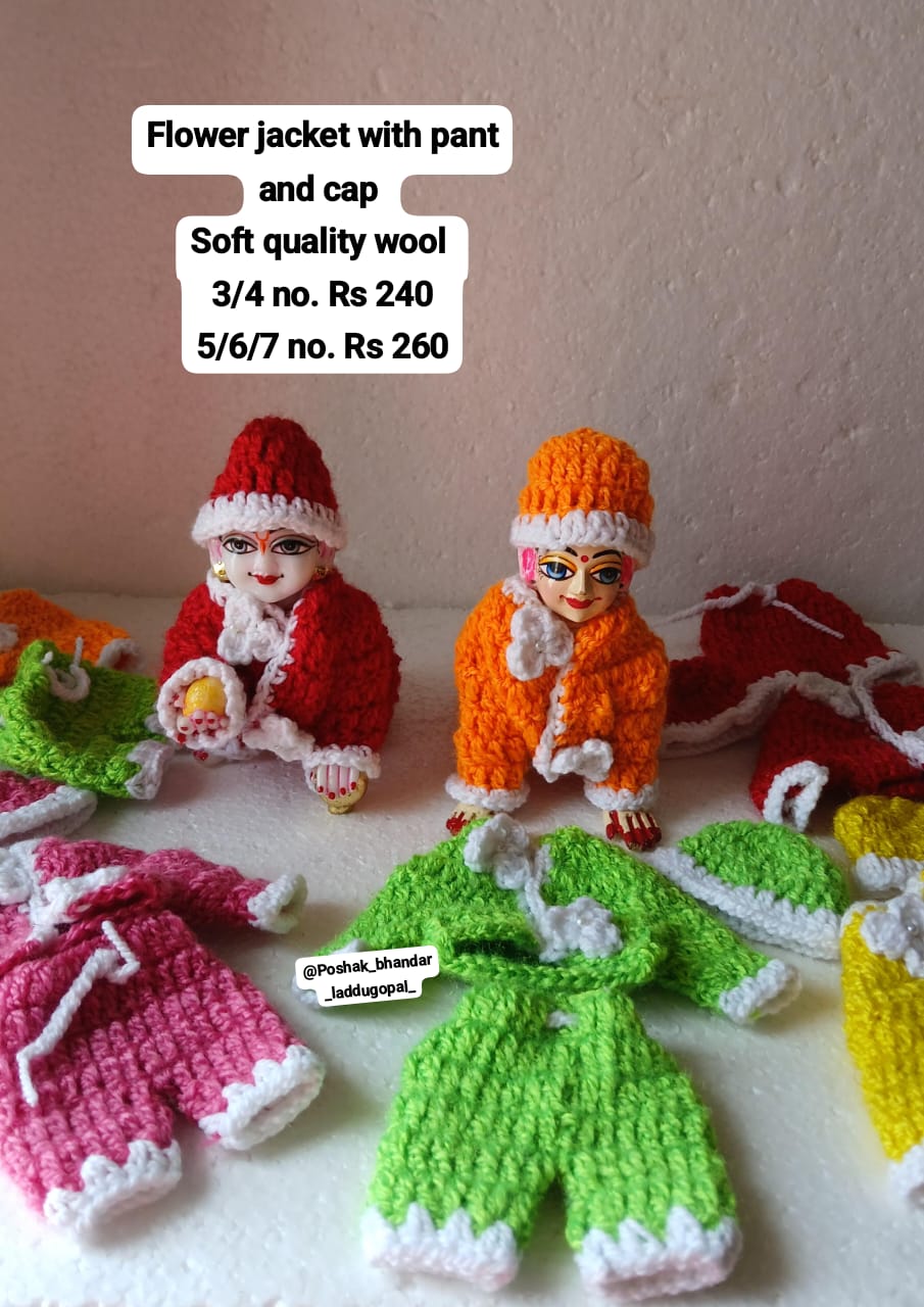 Flower patch  Woolen suit