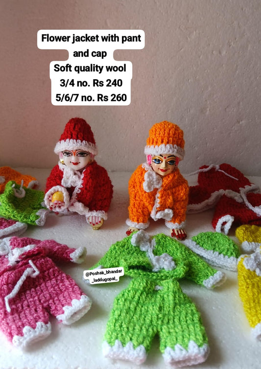 Flower patch  Woolen suit