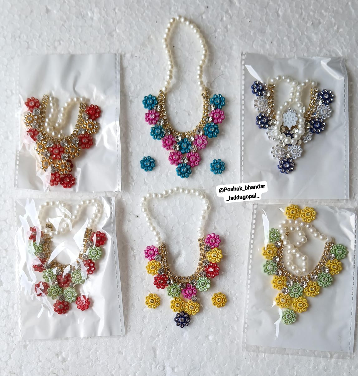 Beautiful new desighn Mala with earring set