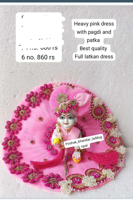 6 no. Heavy dress with pagdi